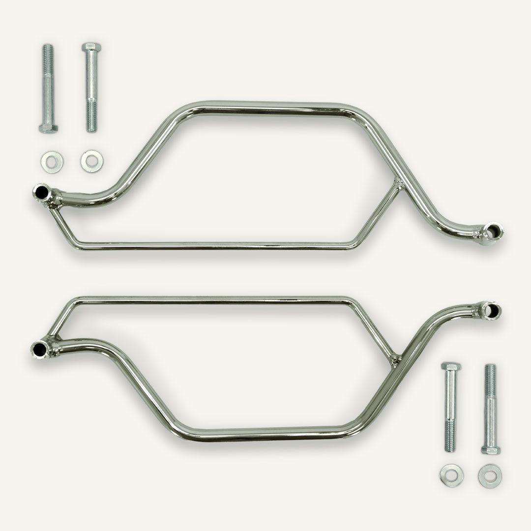 Écarteurs valises Harley softail.