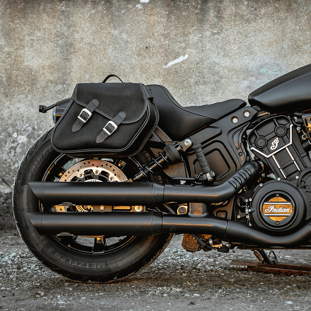 Sacoche noir Indian Bobber.