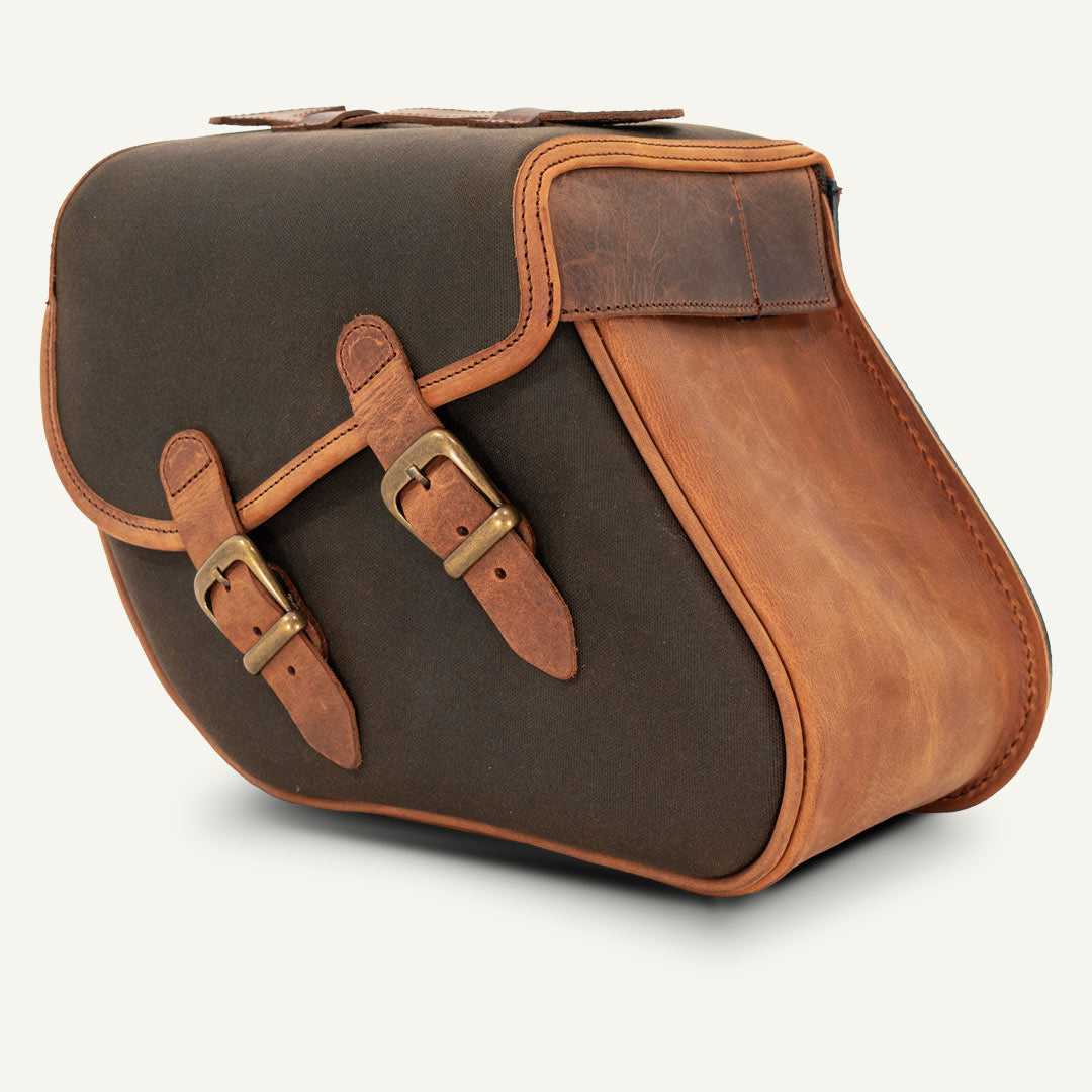 Belle sacoche moto Indian Scout.