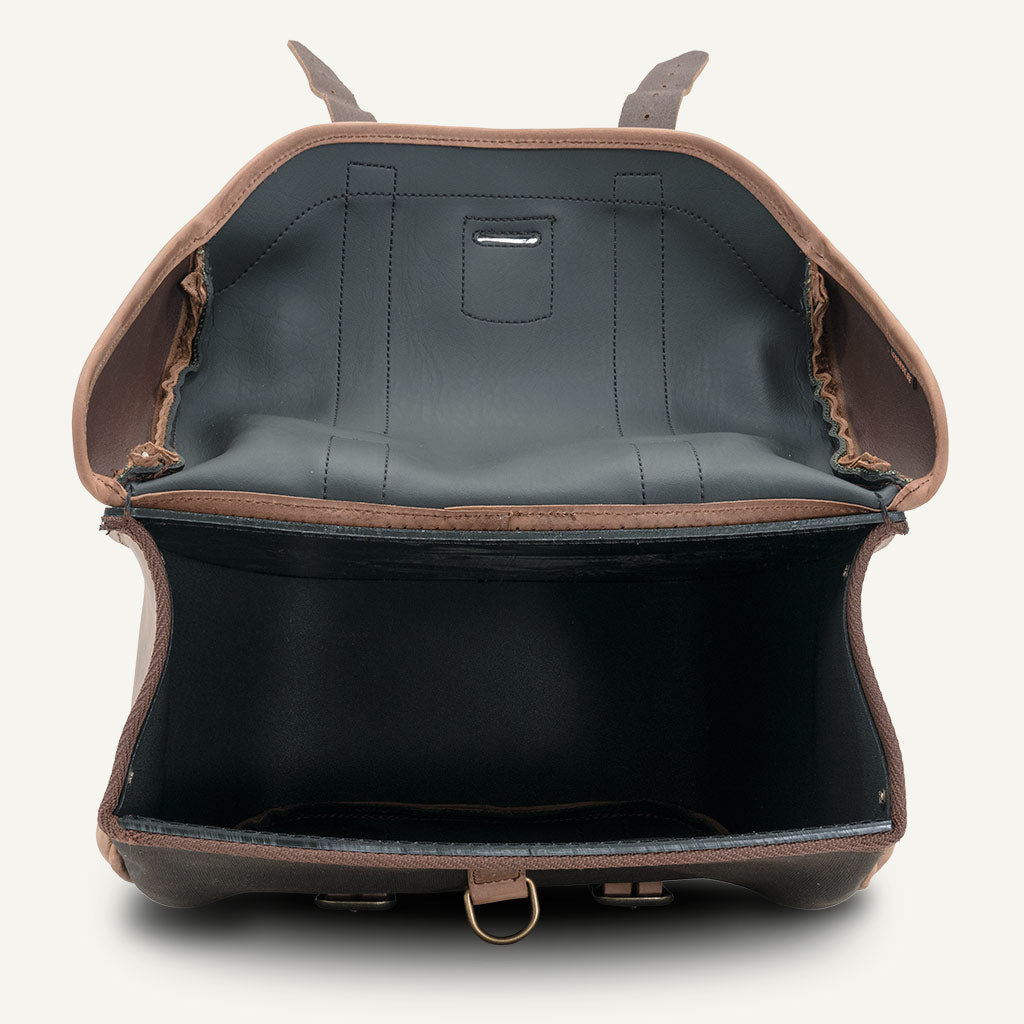 Valise moto rigide cadenas.